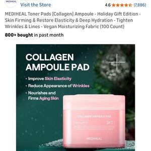 Collagen Ampoule Pad - NWOT